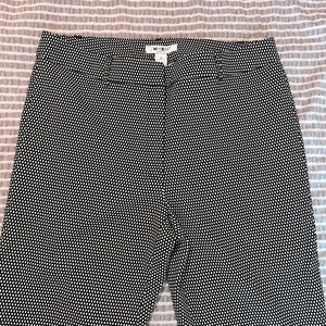 WHBM Jacquard Slim Ankle Pants